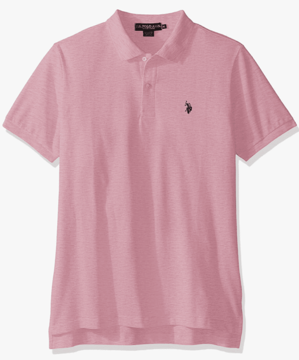 imagen que describe Camiseta de Hombre Tipo Polo rosa
