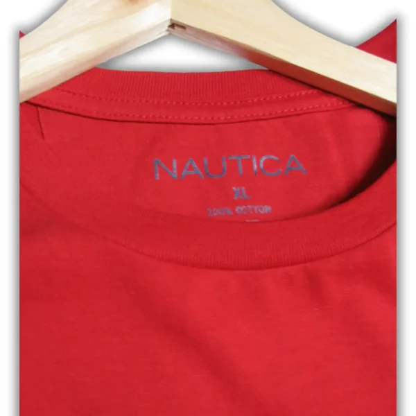 imagen que describe camisetas marca náutica de la tienda online american store