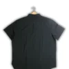 imagen que describe camisa para hombre manga corta color azul oscuro de la tienda online american store