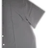 imagen que describe camisa para hombre manga corta color azul oscuro de la tienda online american store