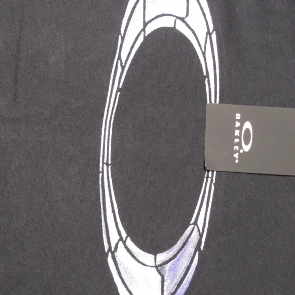Camiseta Oakley hombre Negra Logo Bordado - Imagen 7